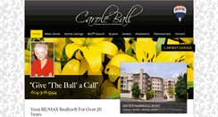 Desktop Screenshot of caroleball.com